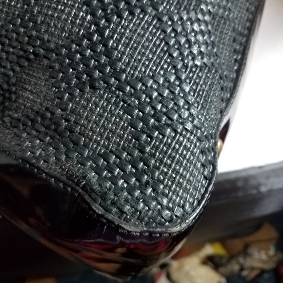 PRE-LOVED Large WOVEN  tote - Picture 5 of 7